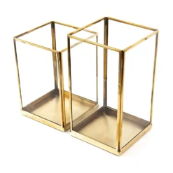 Simple Terrarium / Tealight Holder With Tray Base 10 Simple Terrarium / Tealight Holder With Tray Base -Sapling Vibe Sales Store pr2000037497 card3 lg