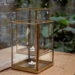 Simple Terrarium / Tealight Holder With Tray Base 14 Simple Terrarium / Tealight Holder With Tray Base -Sapling Vibe Sales Store pr2000037497 card7 lg