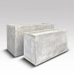 Rectangular Terrace Planter - Weathered Cream -Sapling Vibe Sales Store pr2000048714 card4 lg